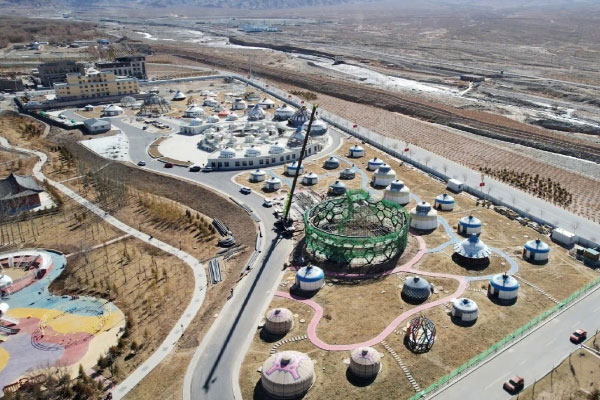 Өвөр Монголын Найнтай эсгий майхан